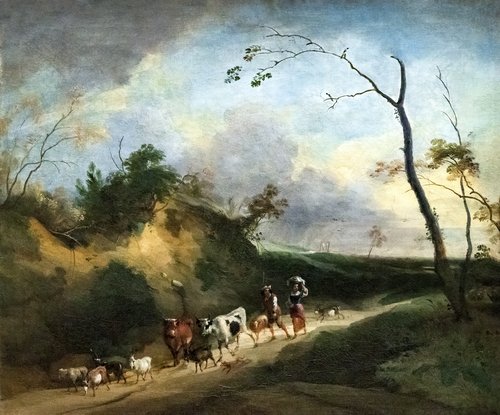 Paysage avec figures et animaux, 1632, Lodewijk de Vadder