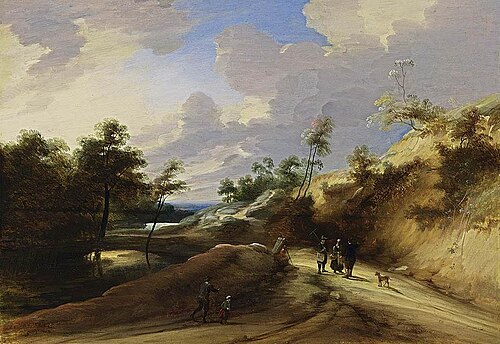 A Wooded Dune Landscape, 1650, Lodewijk de Vadder