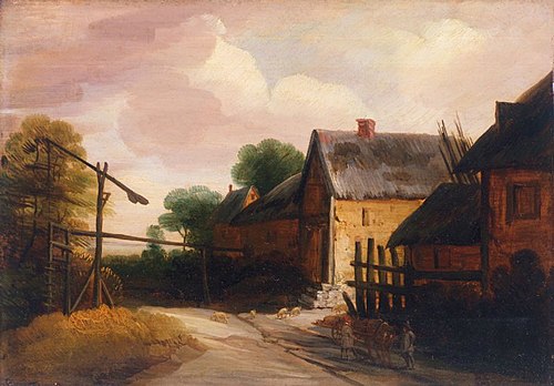 A Village Road, 1630, Lodewijk de Vadder