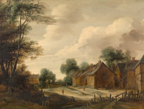 Landscape with a Farm, 1638, Lodewijk de Vadder