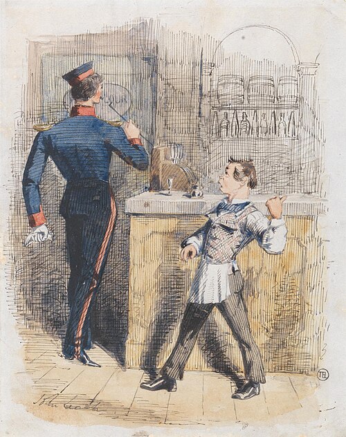 Pot Valiant: Scene in a Tap-Room, , John Leech