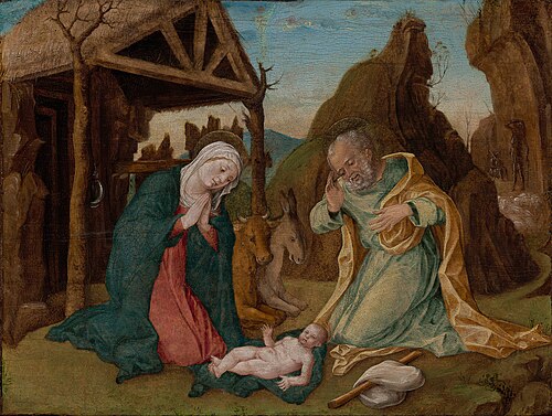 The Nativity, , Liberale da Verona