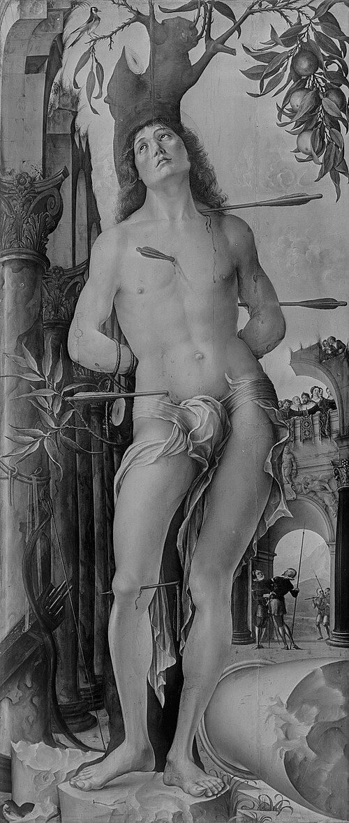 Saint Sebastian, 1500, Liberale da Verona