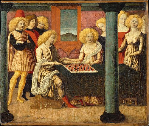 Les Joueurs d'échecs, 1475, Liberale da Verona