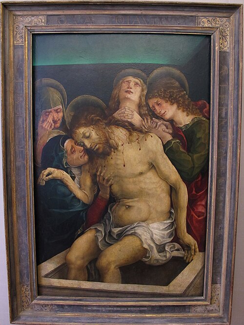 Lamentation of Christ, 1490, Liberale da Verona