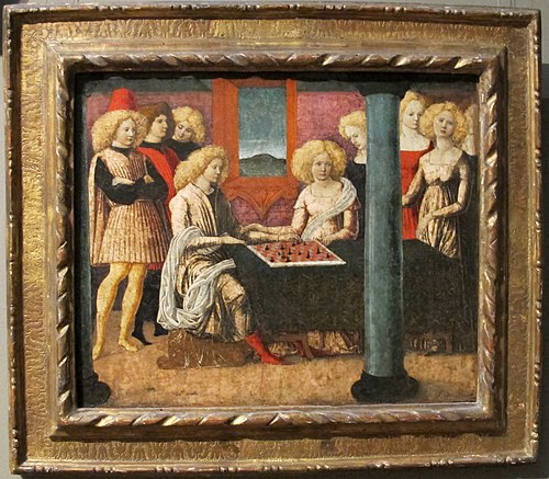 Novella del giocatore di scacchi, 1475, Liberale da Verona