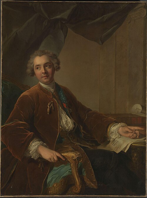 Louis-Antoine Crozat, baron de Thiers, 1740, Louis Tocqué
