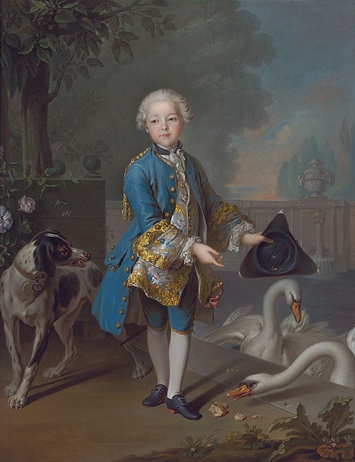 Portrait de Louis Philippe Joseph, Duc d'Orleans and Duc de Chartres (1747-1793), 1750, Louis Tocqué