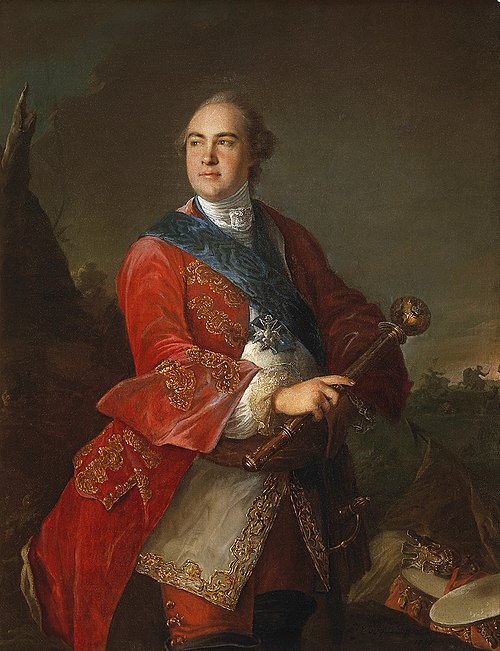 Portrait of Kyrylo Rozumovsky, 1758, Louis Tocqué