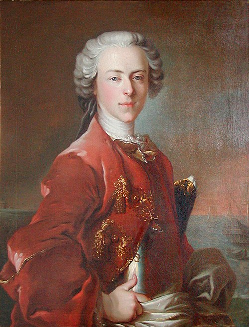 Portrait of Frederik de Løvenørn (1715-1779), 1736, Louis Tocqué