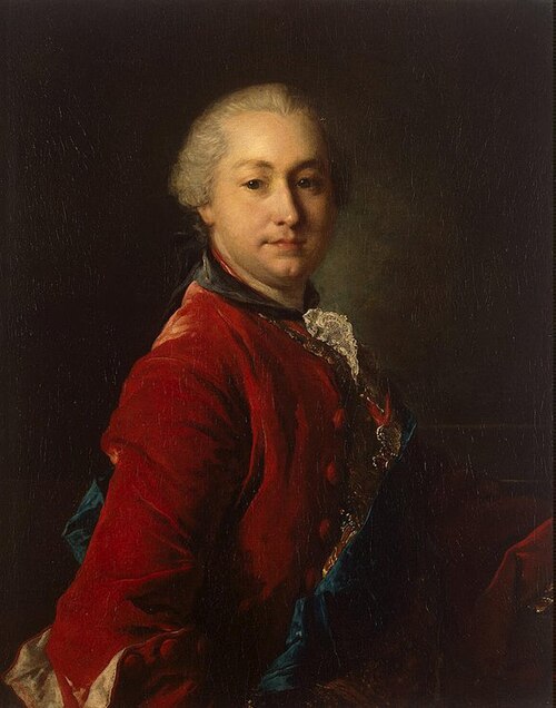 Portrait of Ivan Shuvalov, 1754, Louis Tocqué