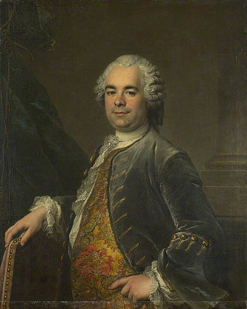 Portrait d'homme, 1747, Louis Tocqué