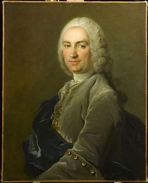Portrait d'homme, 1750, Louis Tocqué