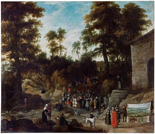 Les eaux de Spa, 1700, Jan Wildens