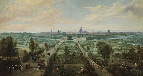 Vue d'Anvers, 1636, Jan Wildens