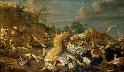 The Leopard Hunt, 1630, Jan Wildens