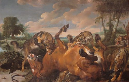 Wolves Attacked the Horse, 1630, Jan Wildens