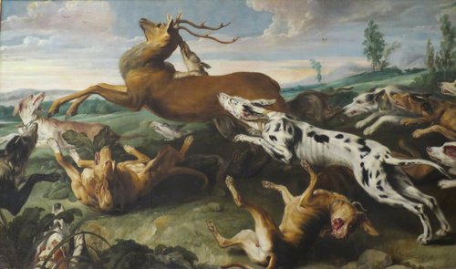 Deer Hunt, 1630, Jan Wildens