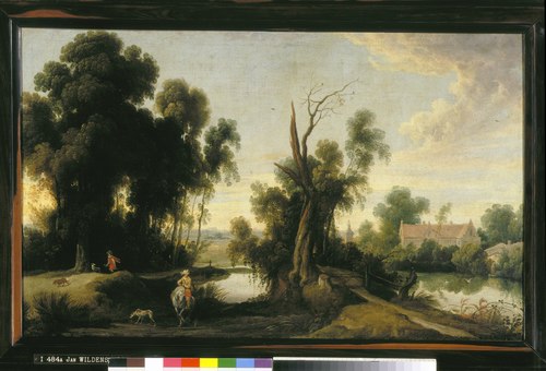Landschap met dode eik, 1600, Jan Wildens