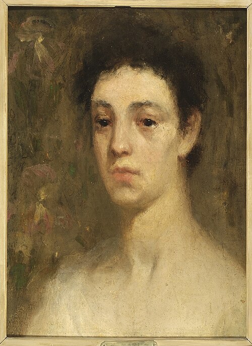 Meisjeskopje., 1882, Matthijs Maris