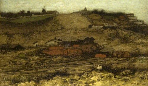Montmartre, 1872, Matthijs Maris