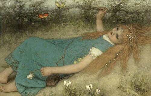 Butterflies, 1874, Matthijs Maris