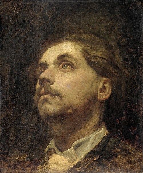 Portrait of Jacob Maris, 1857, Matthijs Maris