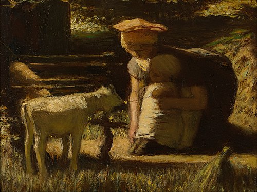 Familiarisation, 1865, Matthijs Maris