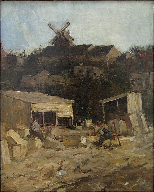 Carrière à Montmartre, 1872, Matthijs Maris