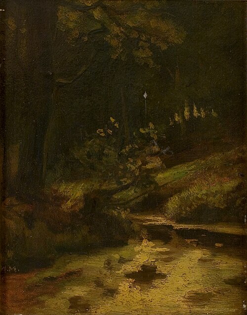 Bosbeek, 1885, Matthijs Maris