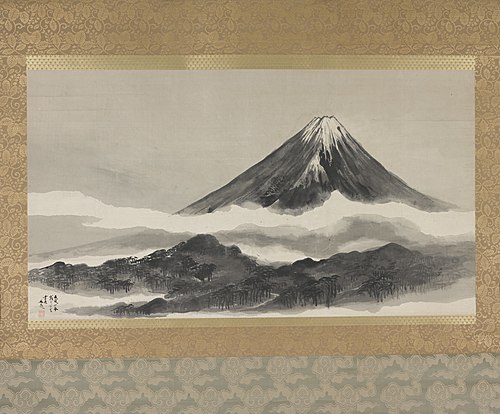Mount Fuji, 1802, Tani Bunchō