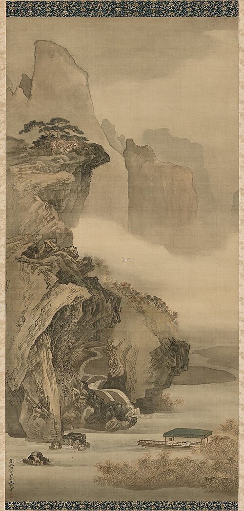 Ode to the Red Cliff, 1800, Tani Bunchō