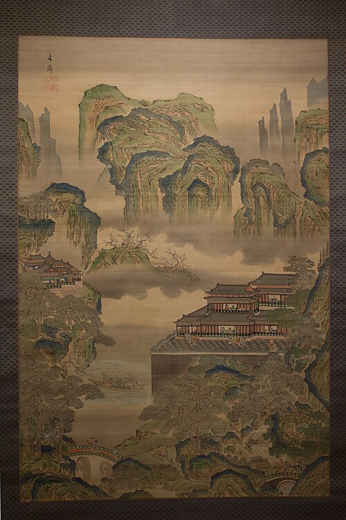 Palace Landscape, 1816, Tani Bunchō