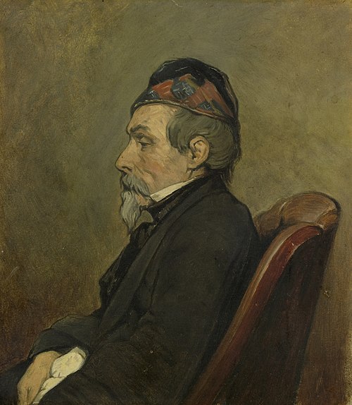 Portrait de Johan-Hendrick-Louis Meyer, 1850, Jan Weissenbruch