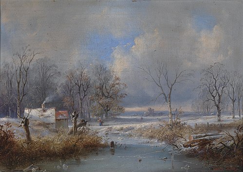 Raden Saleh Bustaman_Winterlandschaft.jpg, 1830, Raden Saleh