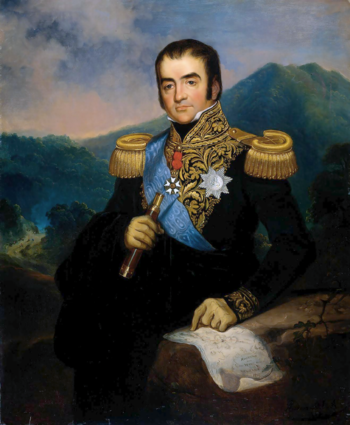 Portrait de Herman Willem Daendels (1762-1818), 1838, Raden Saleh