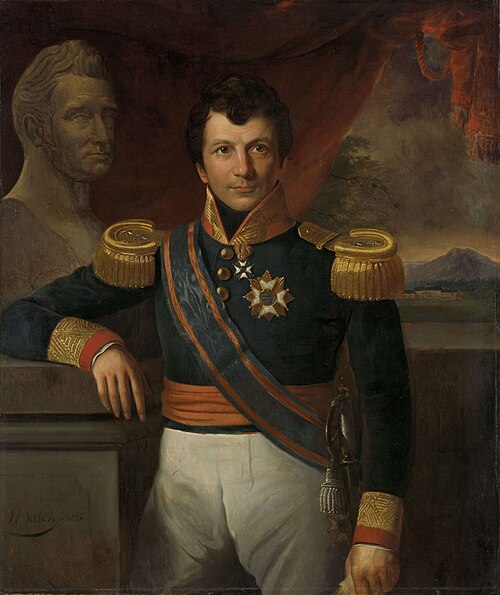 Portrait de Johannes Graaf van den Bosch (1780-1844), Gouverneur-général (1830-33), 1836, Raden Saleh