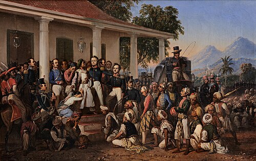 The Arrest of Pangeran Diponegoro, 1857, Raden Saleh