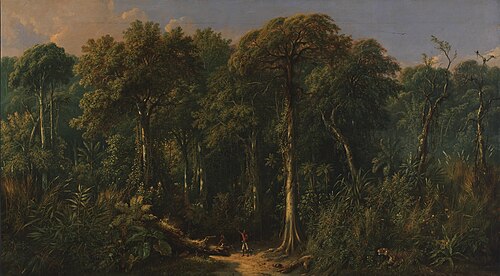 Javanese Jungle, 1860, Raden Saleh