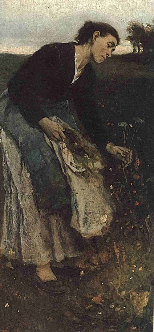 Bylinářka, 1882, Jakub Schikaneder