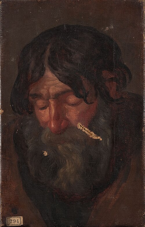 Head of a man, , Szymon Czechowicz