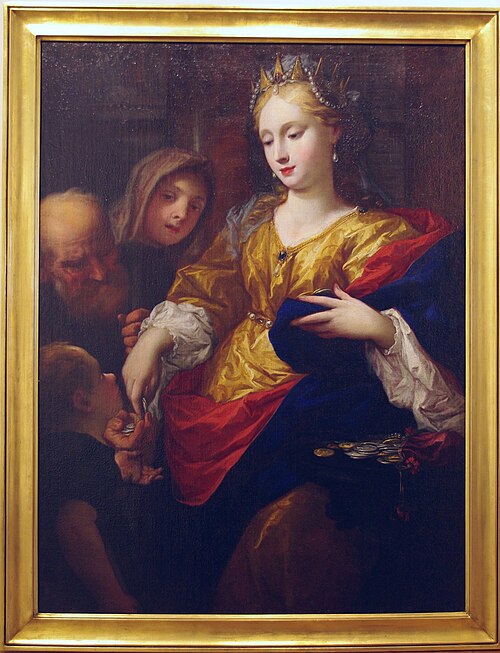 Saint Elizabeth, 1750, Szymon Czechowicz