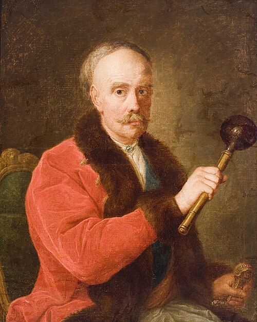 Portrait of Michał Józef Massalski., 1765, Szymon Czechowicz