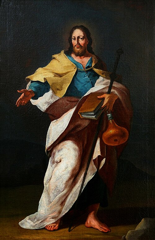 Le Christ comme un pèlerin., 1750, Szymon Czechowicz