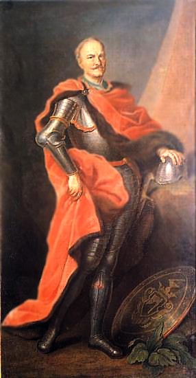 Porträt des Franciszek Maksymilian Ossoliński., 1731, Szymon Czechowicz