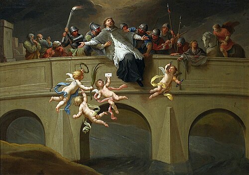 Martyre de saint Jean Népomucène, 1750, Szymon Czechowicz