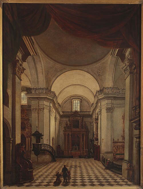Interior of the Holy Cross Church in Warsaw, , Marcin Zaleski