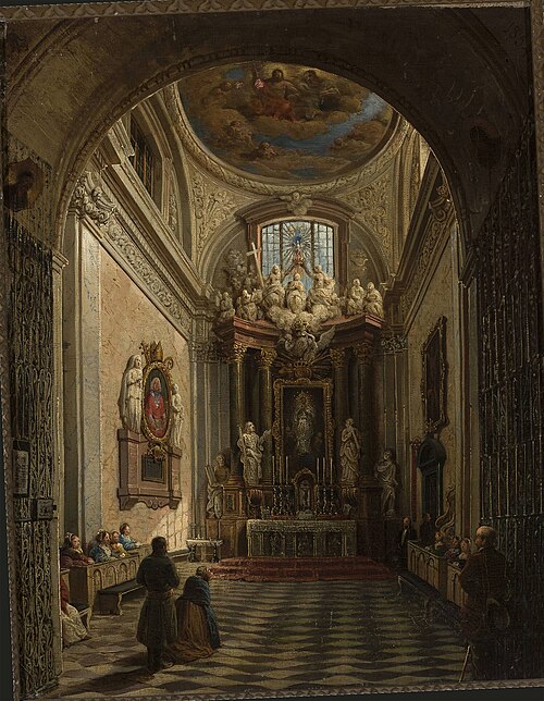 Literary Chapel in St. John’s Cathedral in Warsaw, 1854, Marcin Zaleski