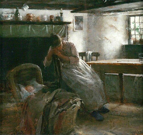 Daydreams (possibly 'Maternity'), , Walter Langley
