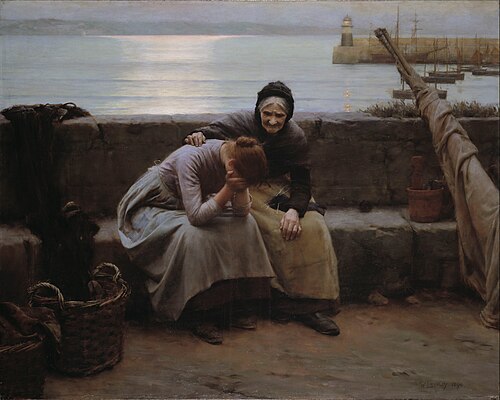 Never Morning Wore to Evening but Some Heart Did Break, 1894, Walter Langley